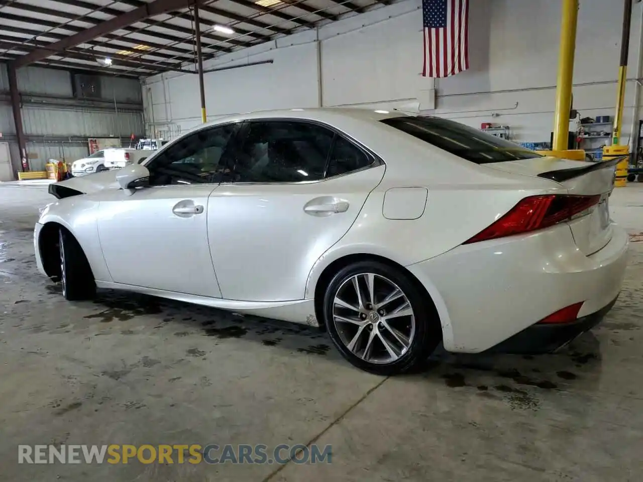2 Photograph of a damaged car JTHBA1D27K5098617 LEXUS IS 2019