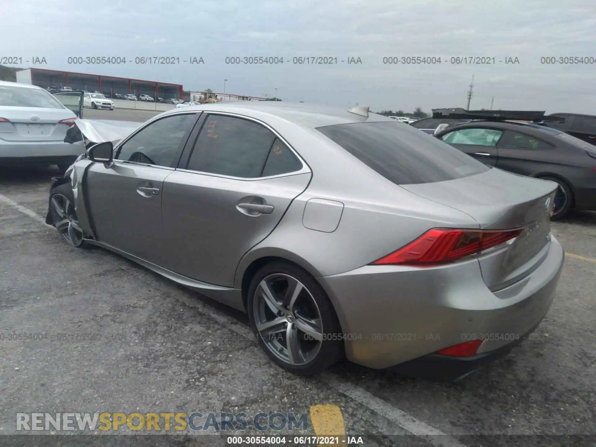 3 Photograph of a damaged car JTHBA1D28K5087061 LEXUS IS 2019