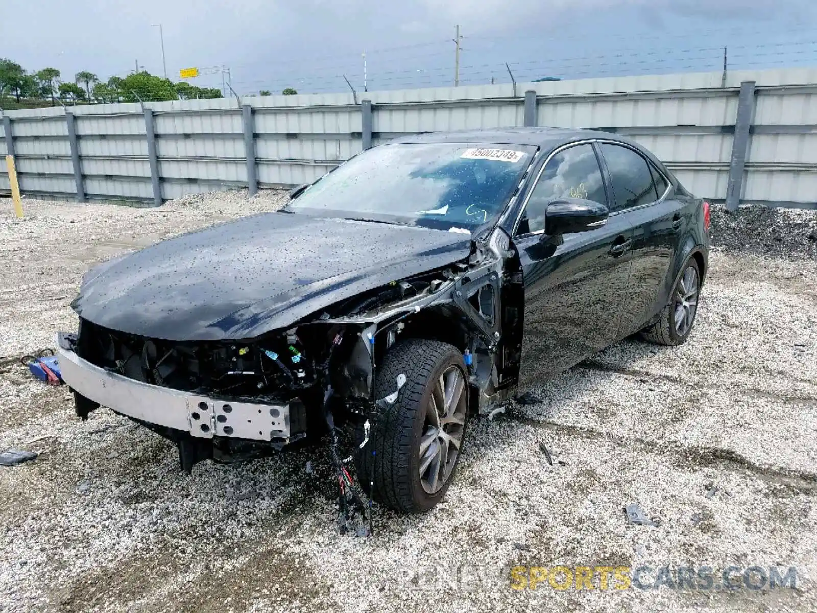 2 Photograph of a damaged car JTHBA1D28K5091188 LEXUS IS 2019