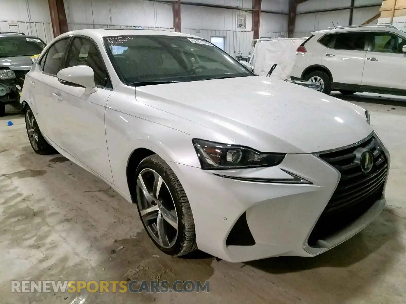 1 Photograph of a damaged car JTHBA1D28K5098304 LEXUS IS 2019