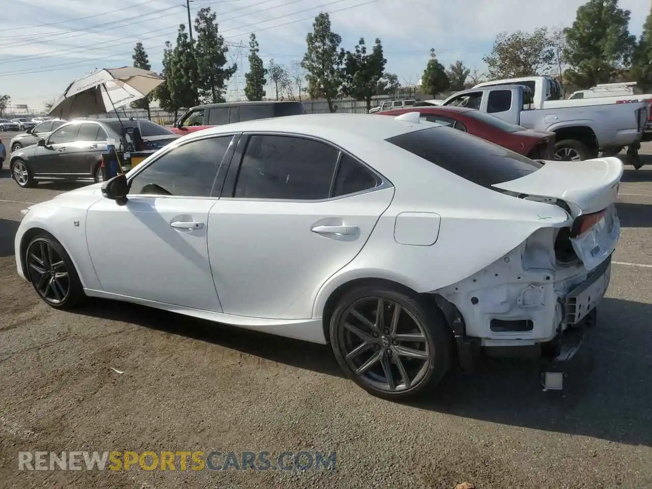 2 Photograph of a damaged car JTHBA1D28K5098366 LEXUS IS 2019