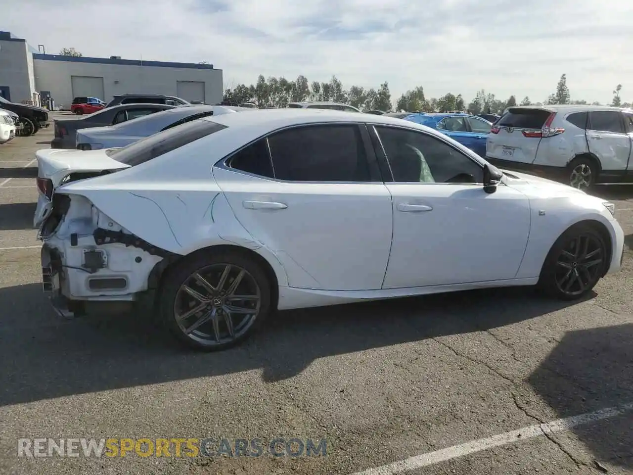 3 Photograph of a damaged car JTHBA1D28K5098366 LEXUS IS 2019