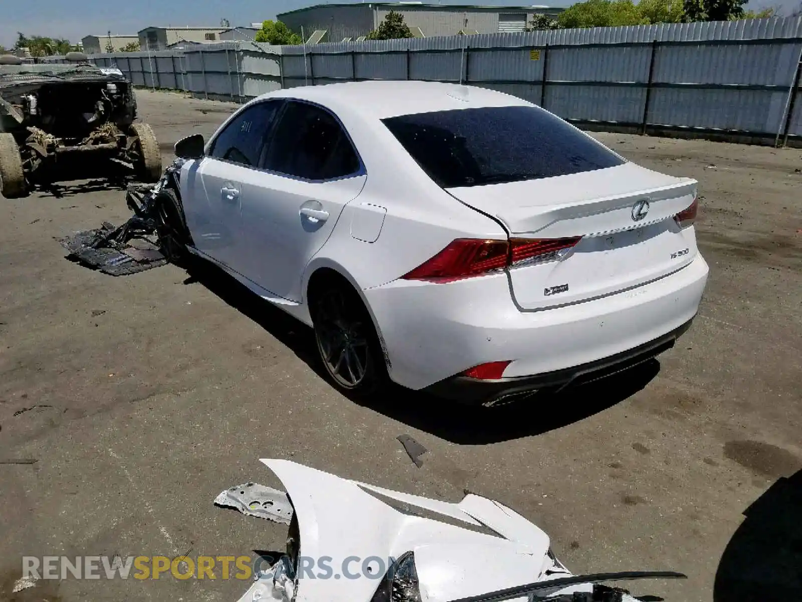 3 Photograph of a damaged car JTHBA1D28K5098528 LEXUS IS 2019
