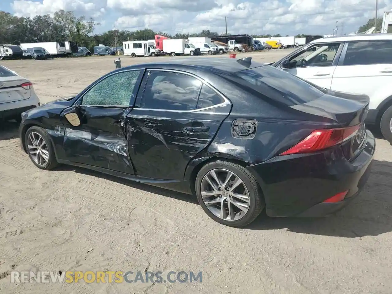2 Photograph of a damaged car JTHBA1D29K5084802 LEXUS IS 2019