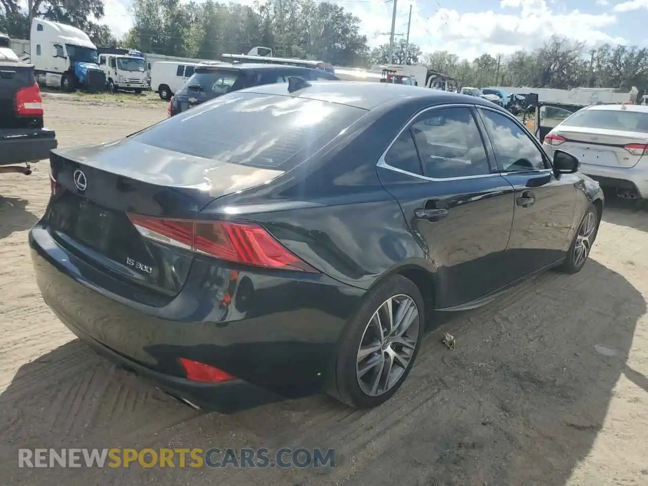 3 Photograph of a damaged car JTHBA1D29K5084802 LEXUS IS 2019