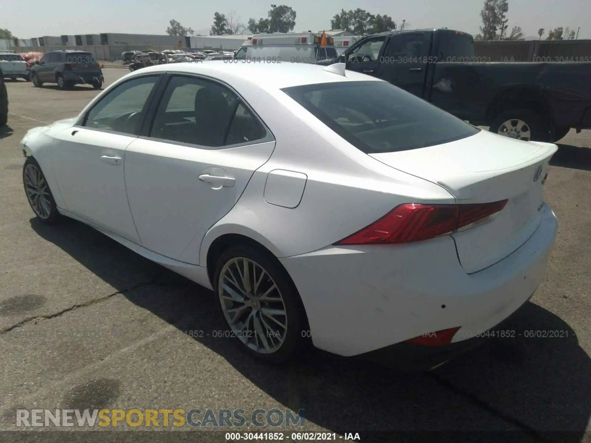 3 Photograph of a damaged car JTHBA1D29K5085867 LEXUS IS 2019