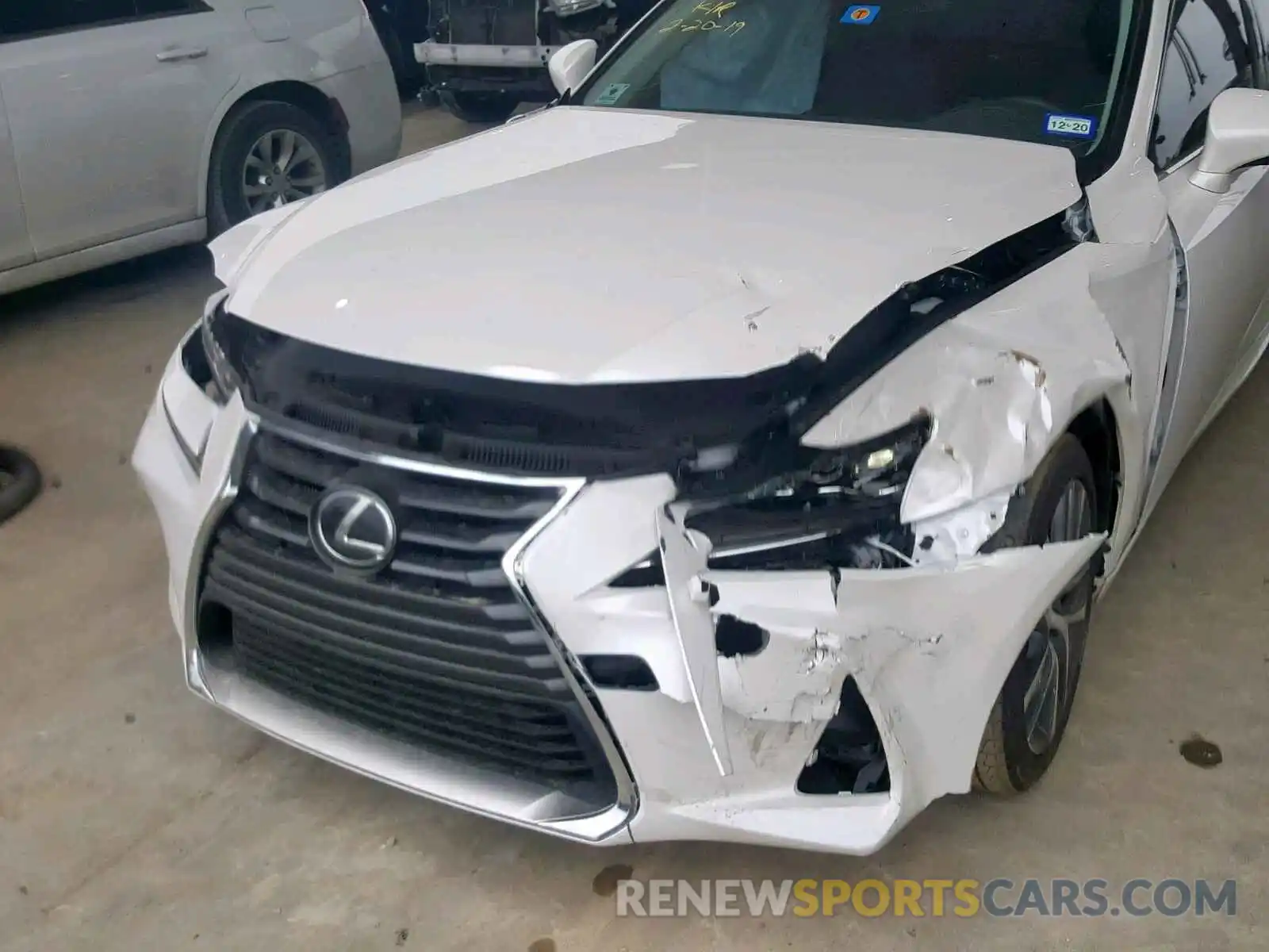 9 Photograph of a damaged car JTHBA1D29K5086260 LEXUS IS 2019