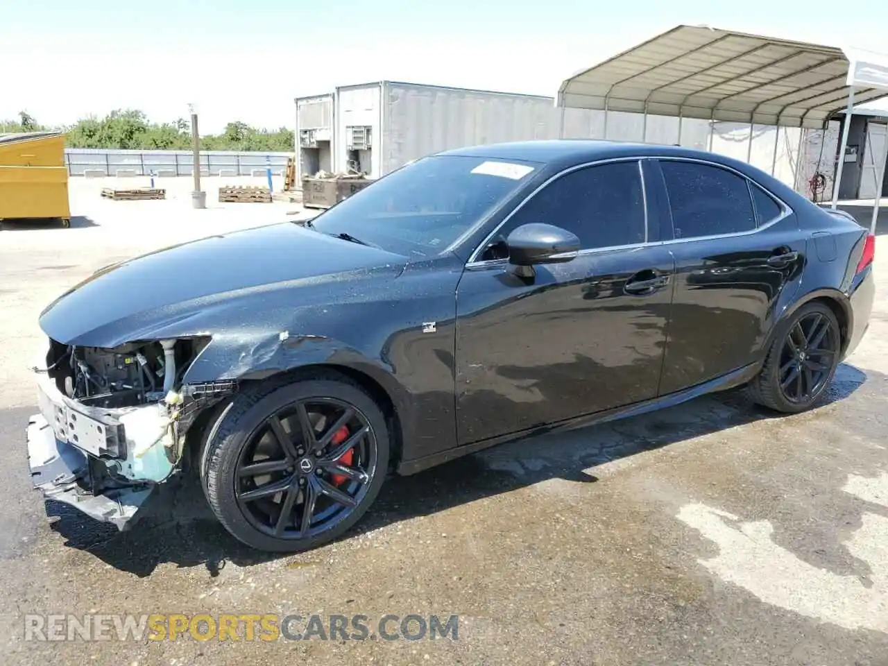 1 Photograph of a damaged car JTHBA1D29K5090485 LEXUS IS 2019