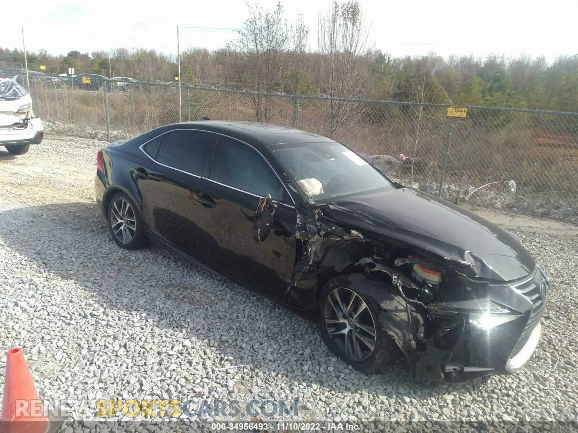 1 Photograph of a damaged car JTHBA1D29K5094083 LEXUS IS 2019
