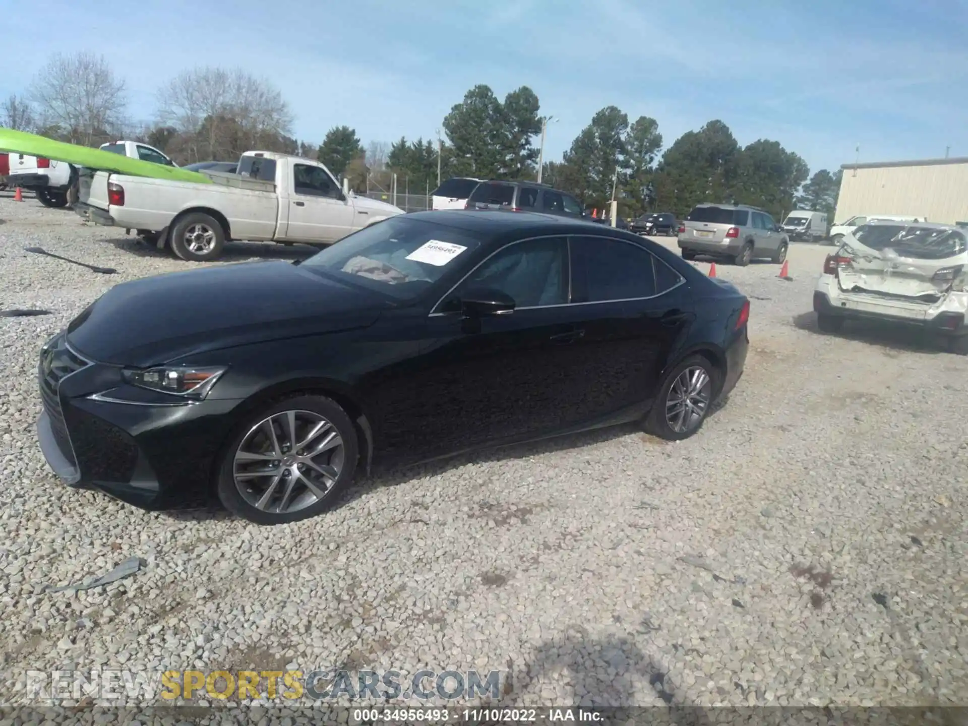 2 Photograph of a damaged car JTHBA1D29K5094083 LEXUS IS 2019