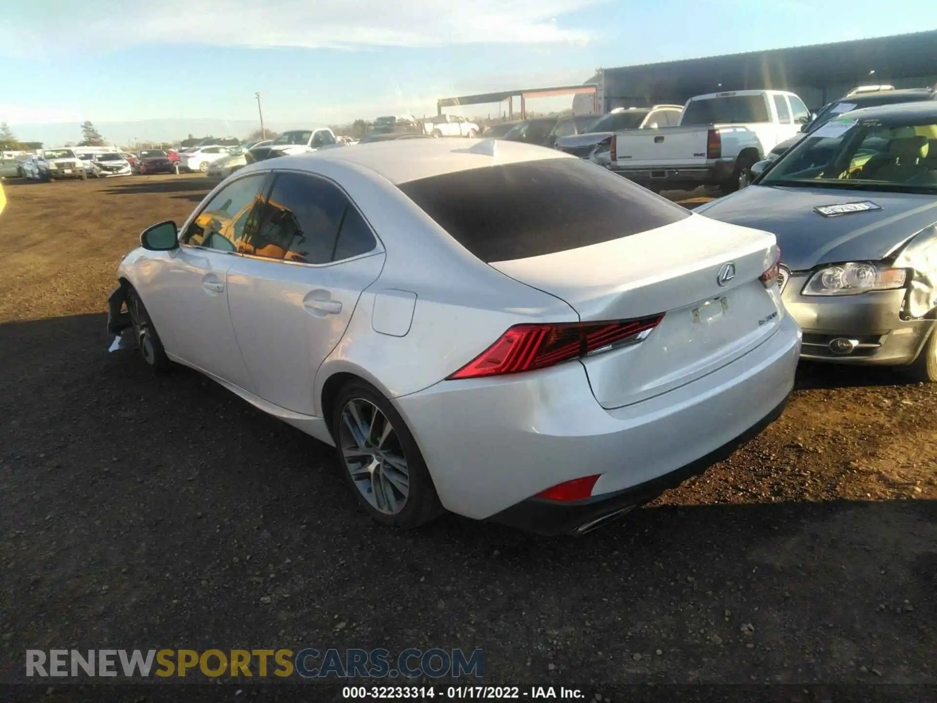 3 Photograph of a damaged car JTHBA1D29K5097033 LEXUS IS 2019