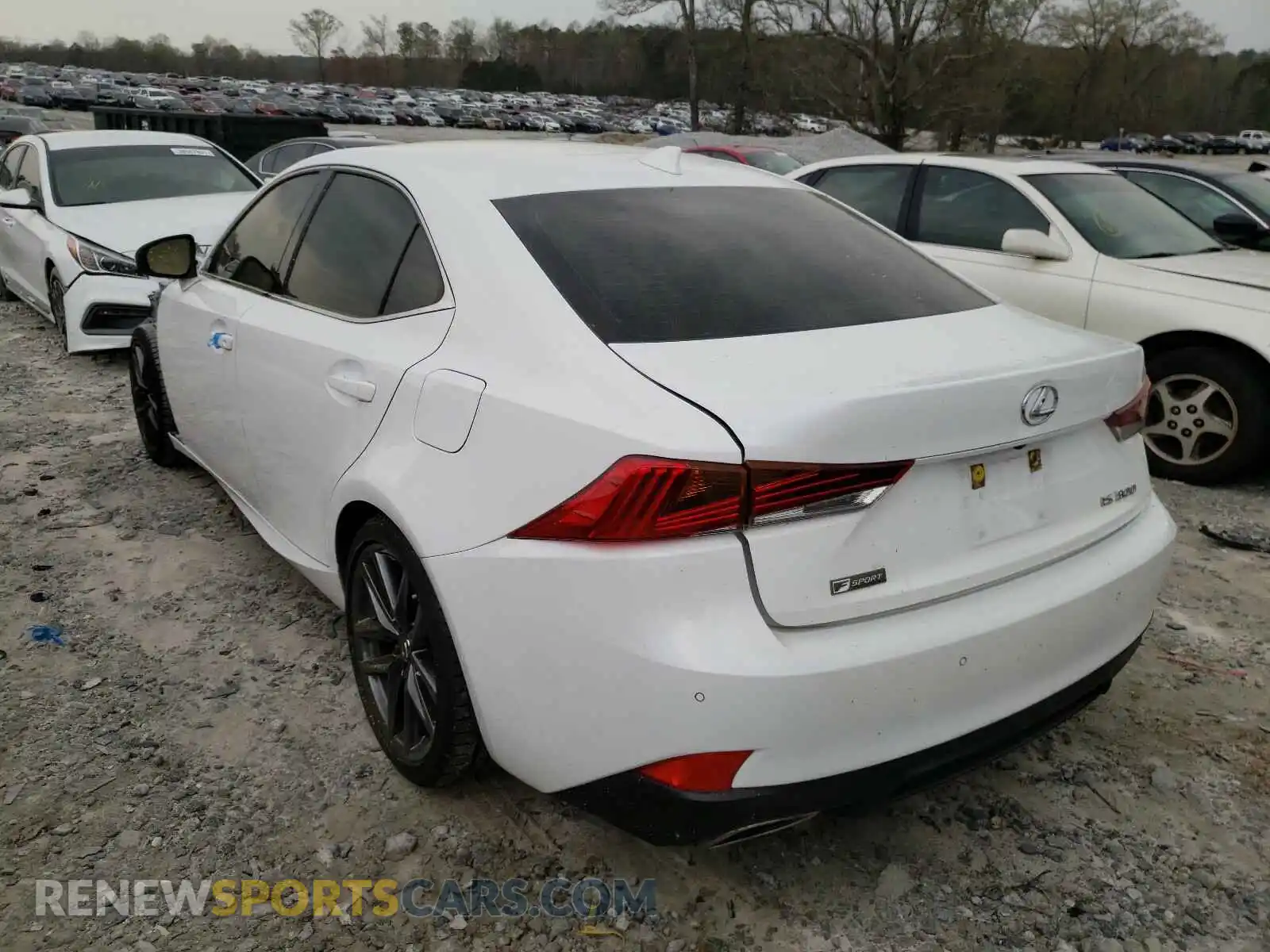 3 Photograph of a damaged car JTHBA1D2XK5084856 LEXUS IS 2019