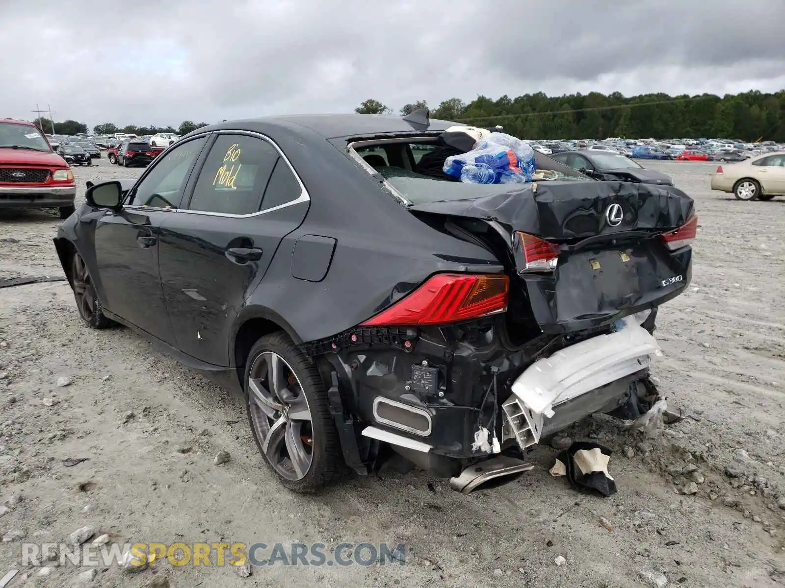 3 Photograph of a damaged car JTHBA1D2XK5086901 LEXUS IS 2019