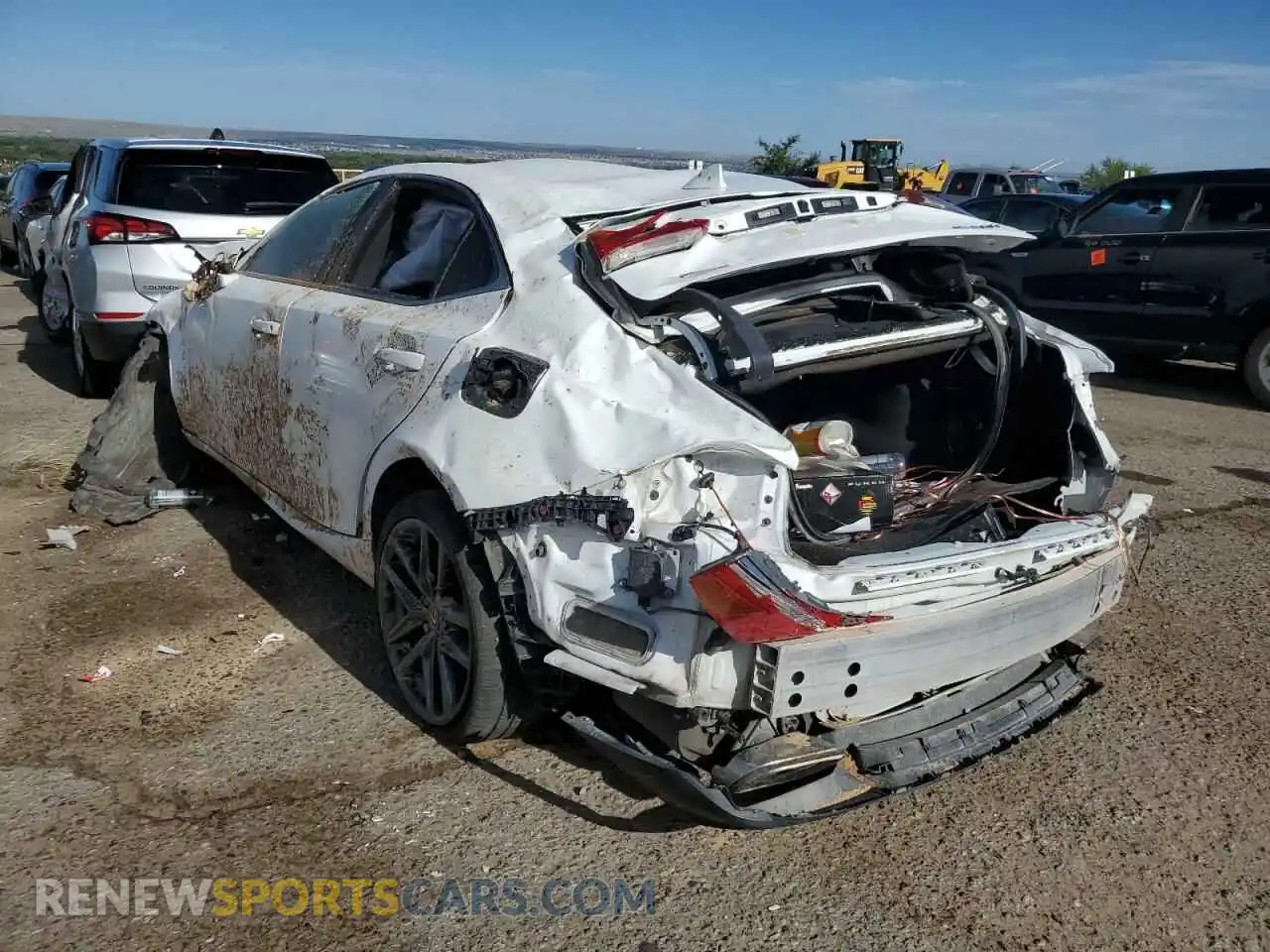 3 Photograph of a damaged car JTHBA1D2XK5087546 LEXUS IS 2019