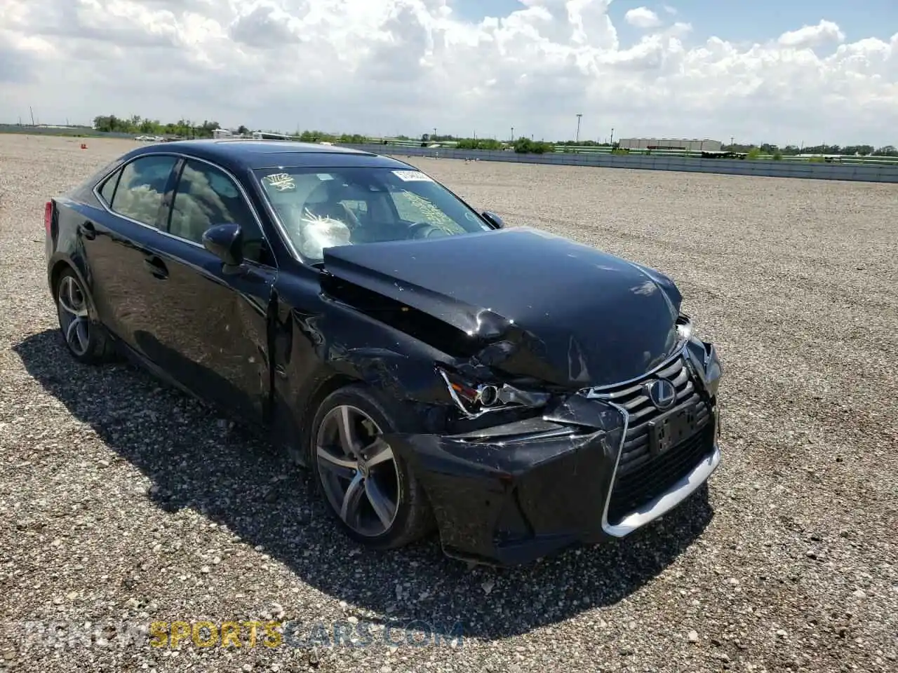 1 Photograph of a damaged car JTHBA1D2XK5089877 LEXUS IS 2019