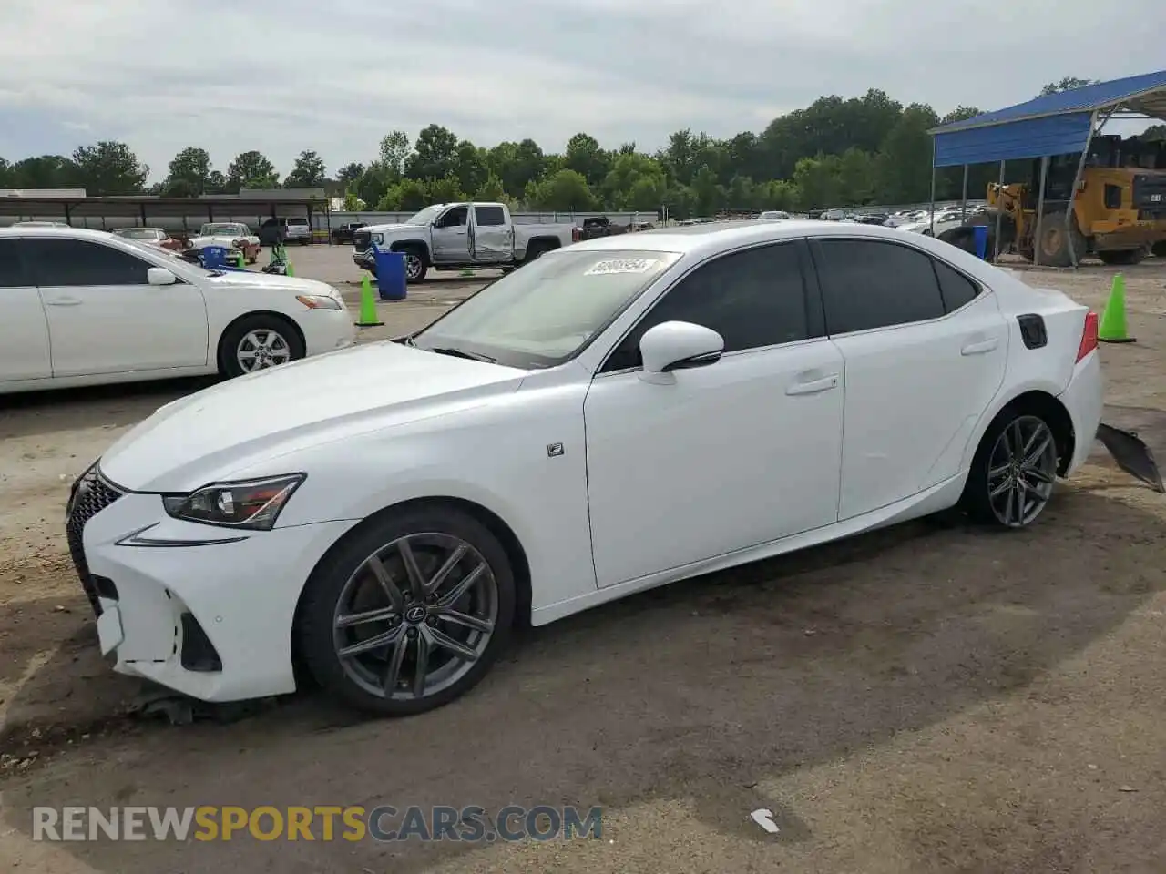 1 Photograph of a damaged car JTHBZ1D28K5034451 LEXUS IS 2019