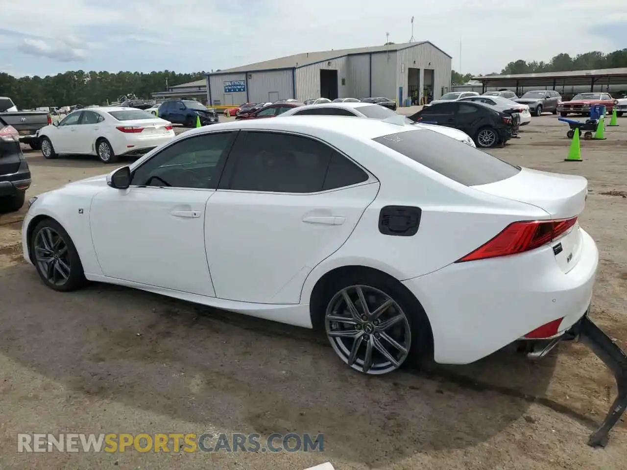 2 Photograph of a damaged car JTHBZ1D28K5034451 LEXUS IS 2019