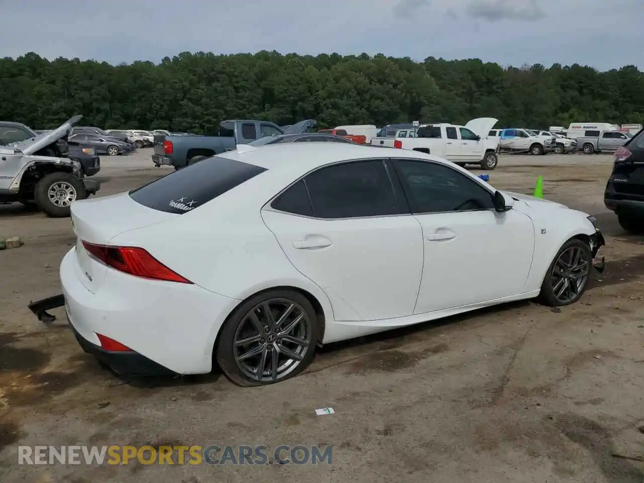 3 Photograph of a damaged car JTHBZ1D28K5034451 LEXUS IS 2019