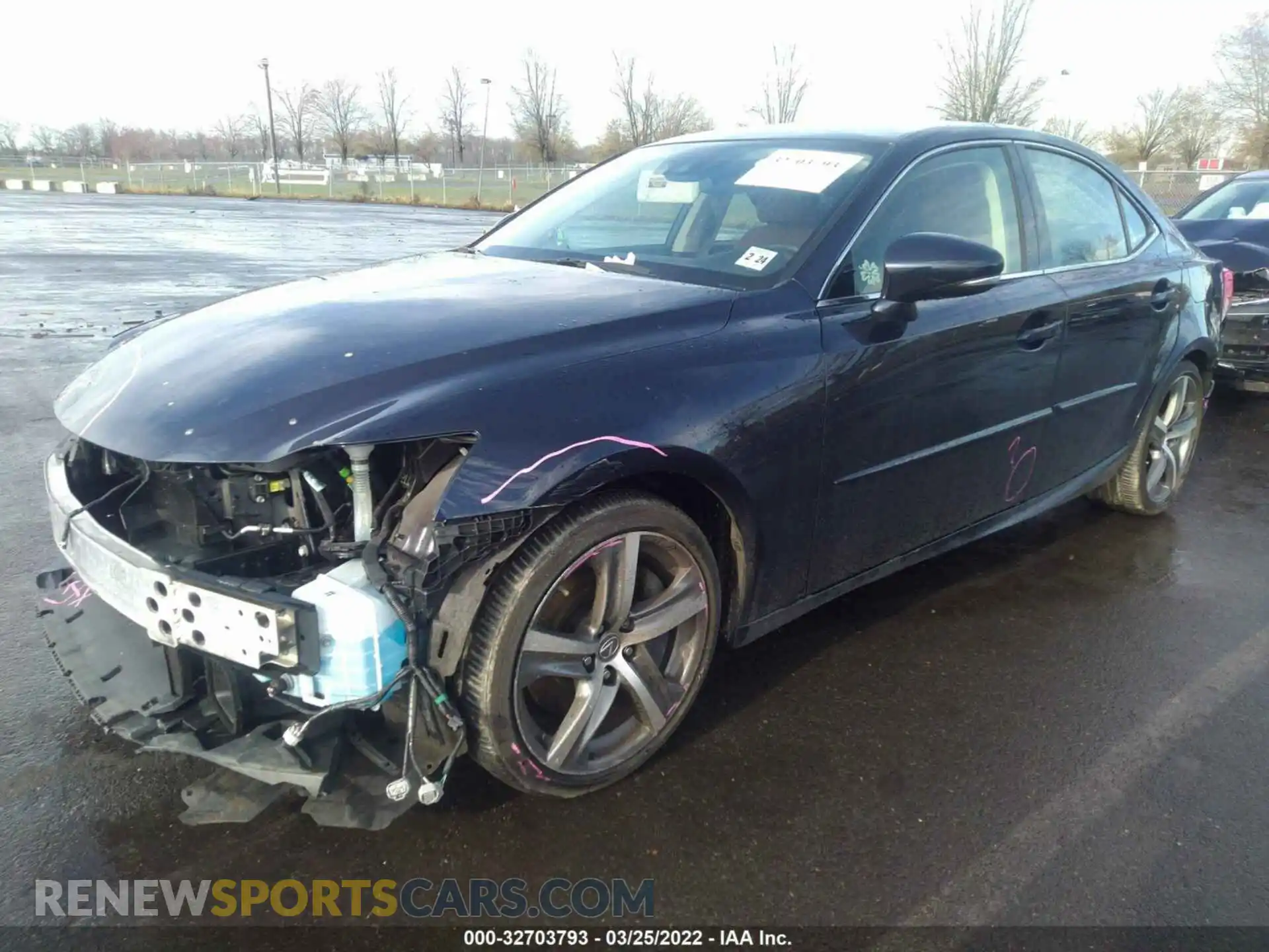 2 Photograph of a damaged car JTHC81D21K5034556 LEXUS IS 2019
