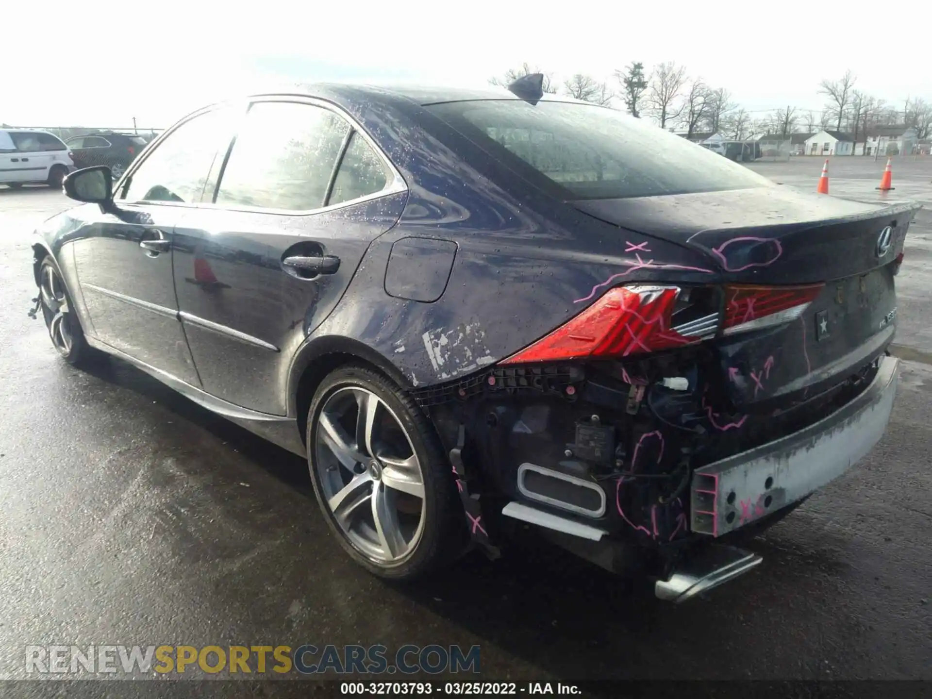 3 Photograph of a damaged car JTHC81D21K5034556 LEXUS IS 2019