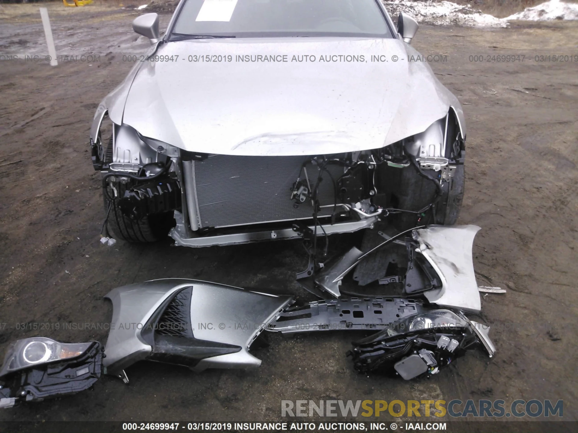 6 Photograph of a damaged car JTHC81D21K5035853 LEXUS IS 2019