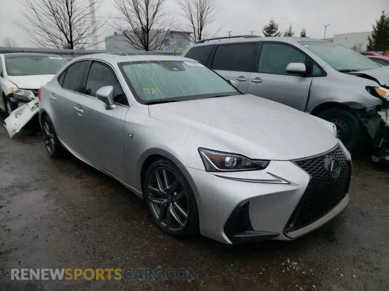 1 Фотография поврежденного автомобиля JTHC81D21K5036310 LEXUS IS 2019