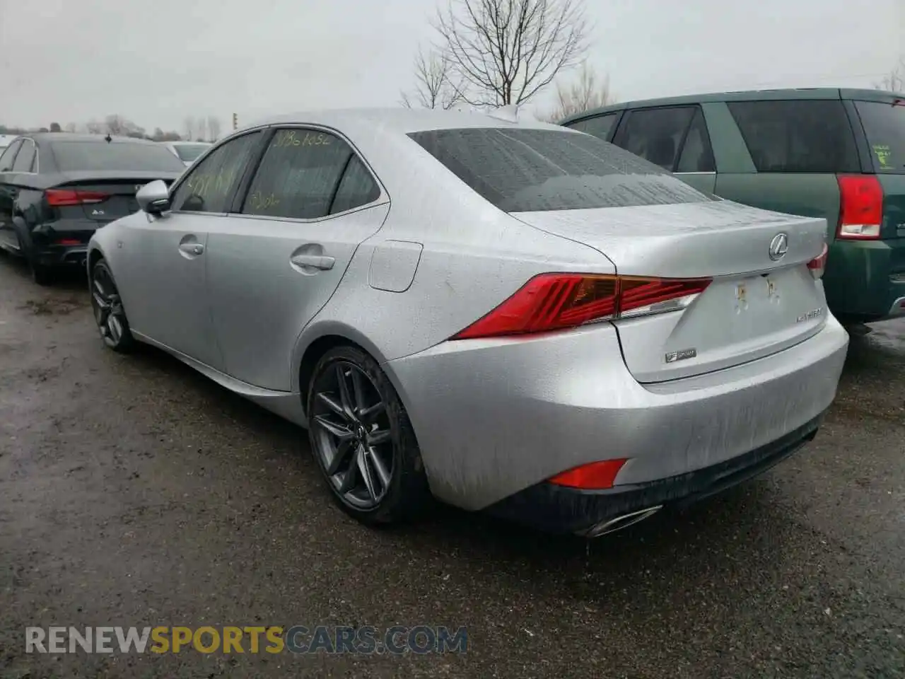 3 Фотография поврежденного автомобиля JTHC81D21K5036310 LEXUS IS 2019