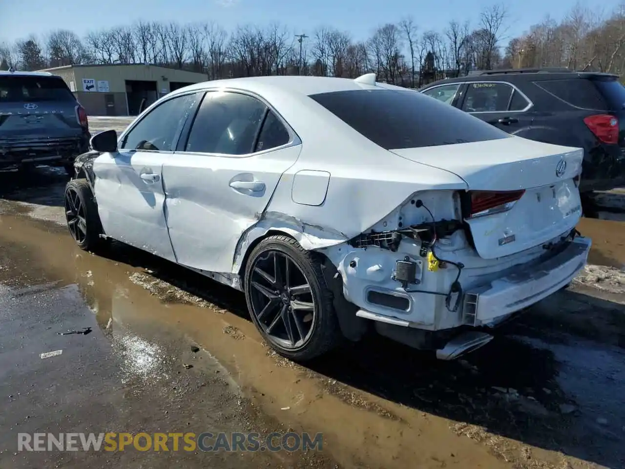 2 Photograph of a damaged car JTHC81D21K5038591 LEXUS IS 2019