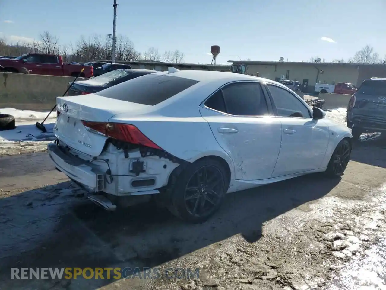 3 Photograph of a damaged car JTHC81D21K5038591 LEXUS IS 2019
