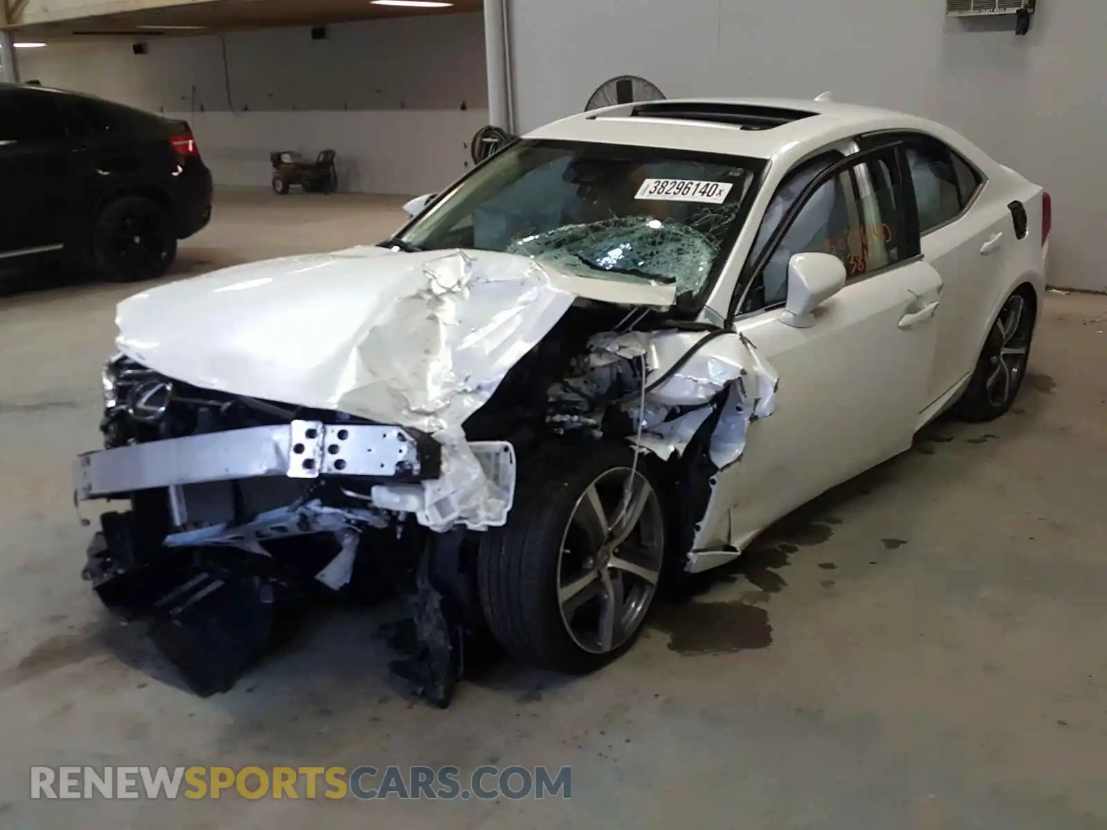 2 Photograph of a damaged car JTHC81D22K5038602 LEXUS IS 2019