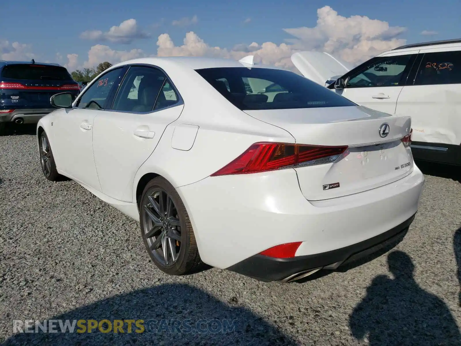 3 Photograph of a damaged car JTHC81D23K5037345 LEXUS IS 2019