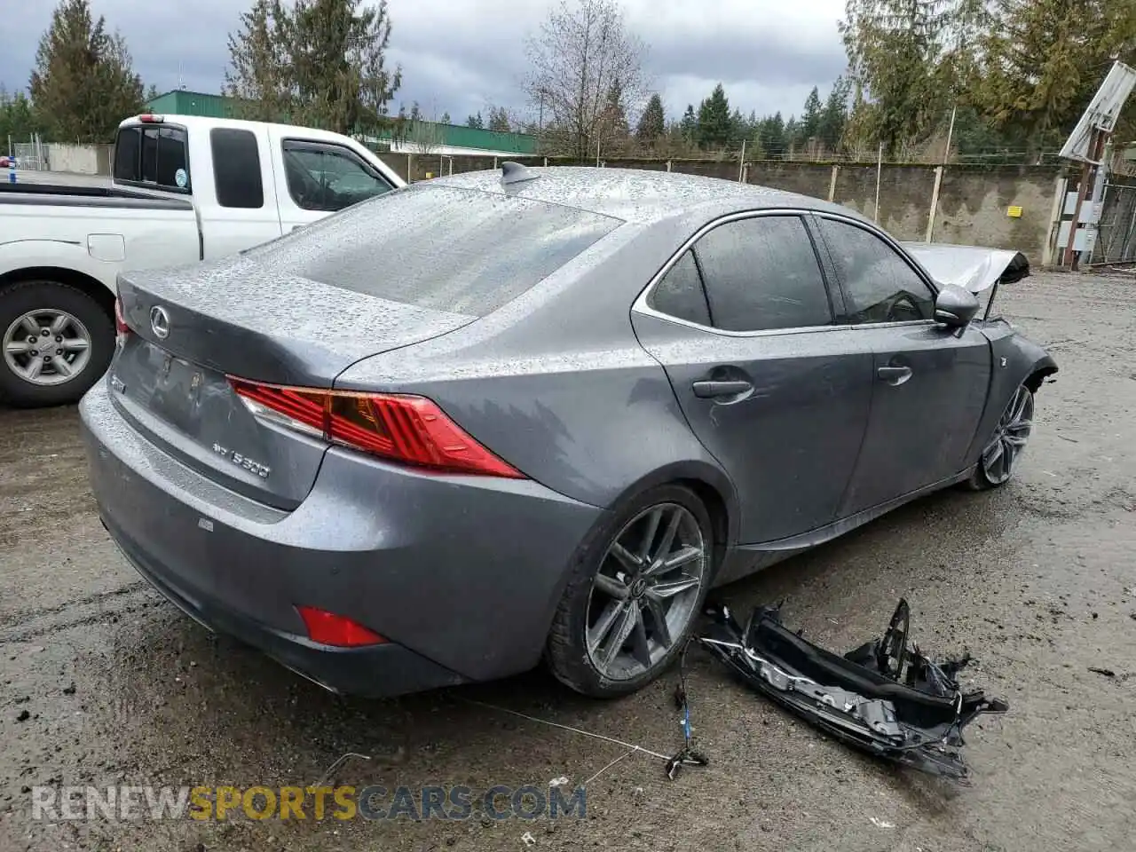 3 Photograph of a damaged car JTHC81D23K5039032 LEXUS IS 2019