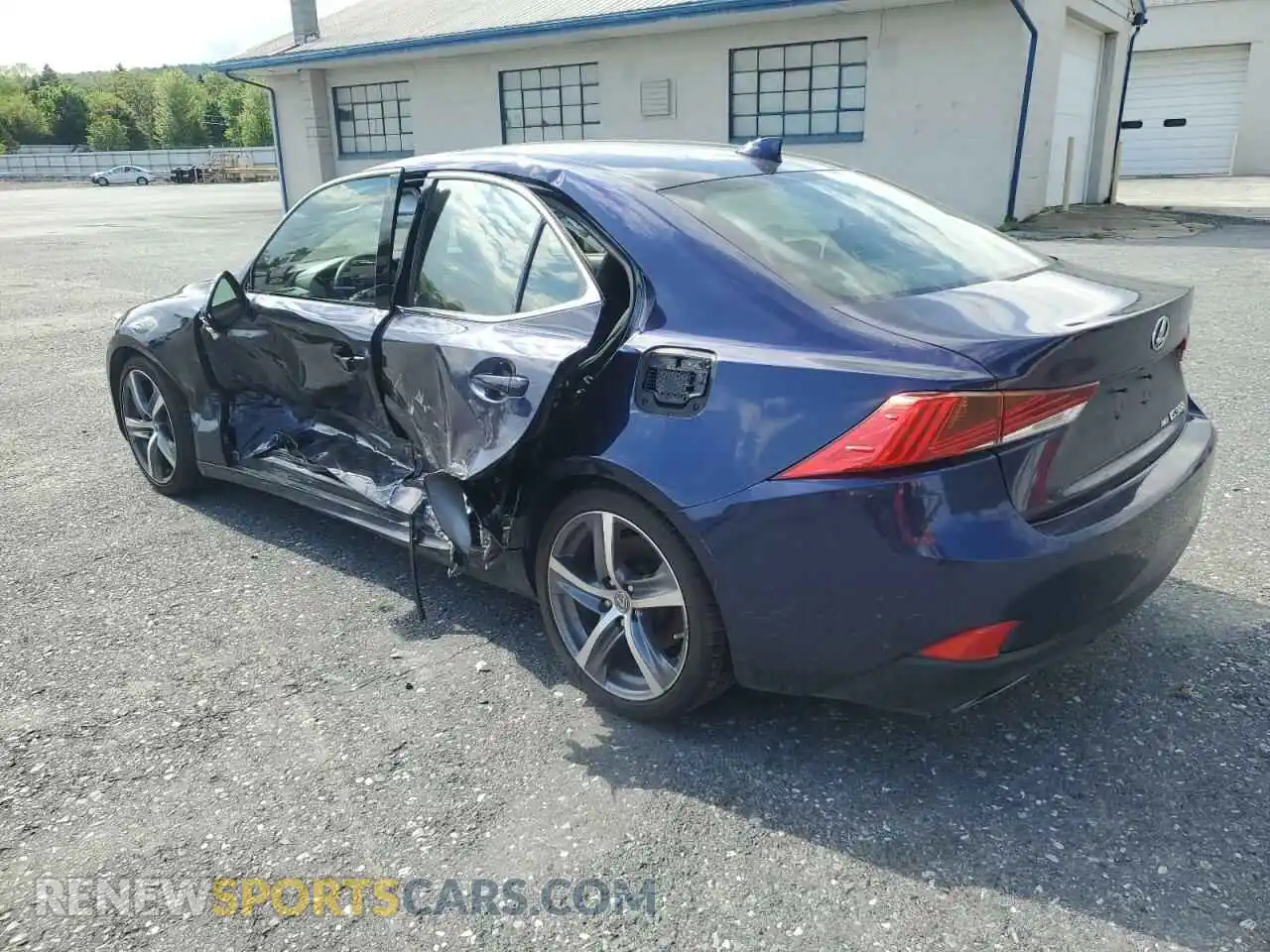2 Photograph of a damaged car JTHC81D24K5034485 LEXUS IS 2019