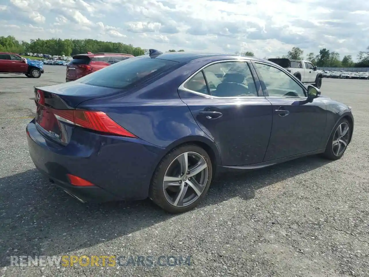 3 Photograph of a damaged car JTHC81D24K5034485 LEXUS IS 2019