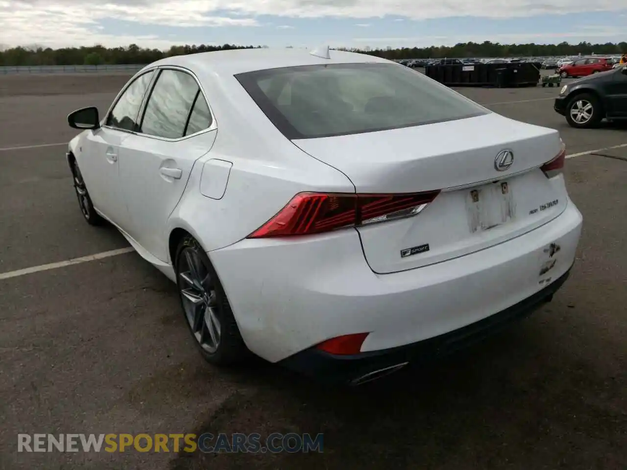 3 Photograph of a damaged car JTHC81D24K5036690 LEXUS IS 2019