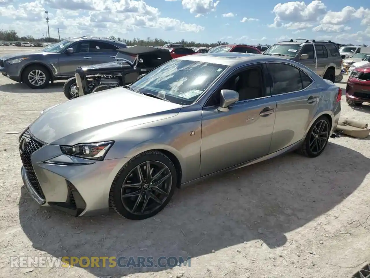 1 Photograph of a damaged car JTHC81D25K5037590 LEXUS IS 2019