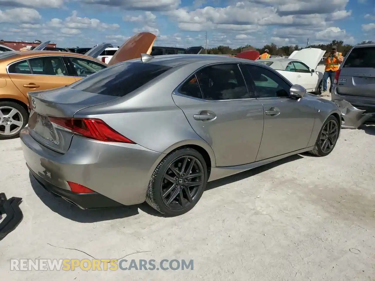 3 Photograph of a damaged car JTHC81D25K5037590 LEXUS IS 2019