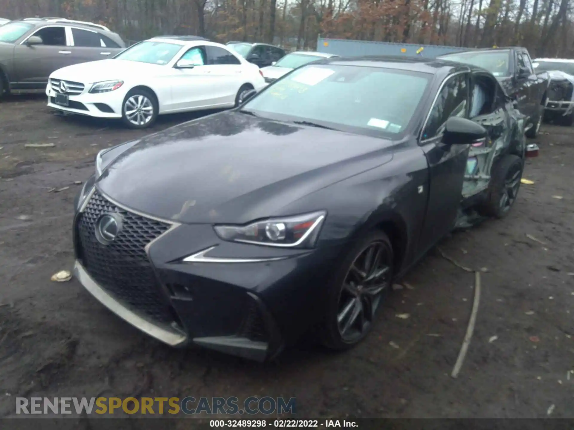 2 Photograph of a damaged car JTHC81D25K5039484 LEXUS IS 2019