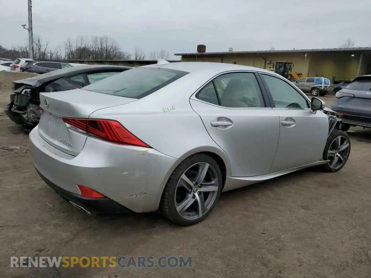 3 Photograph of a damaged car JTHC81D26K5035475 LEXUS IS 2019