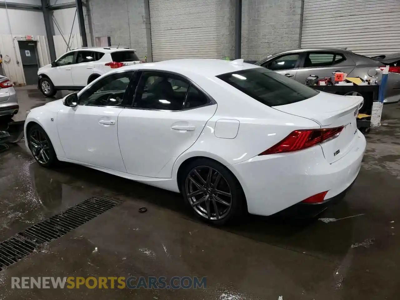 2 Photograph of a damaged car JTHC81D26K5036321 LEXUS IS 2019