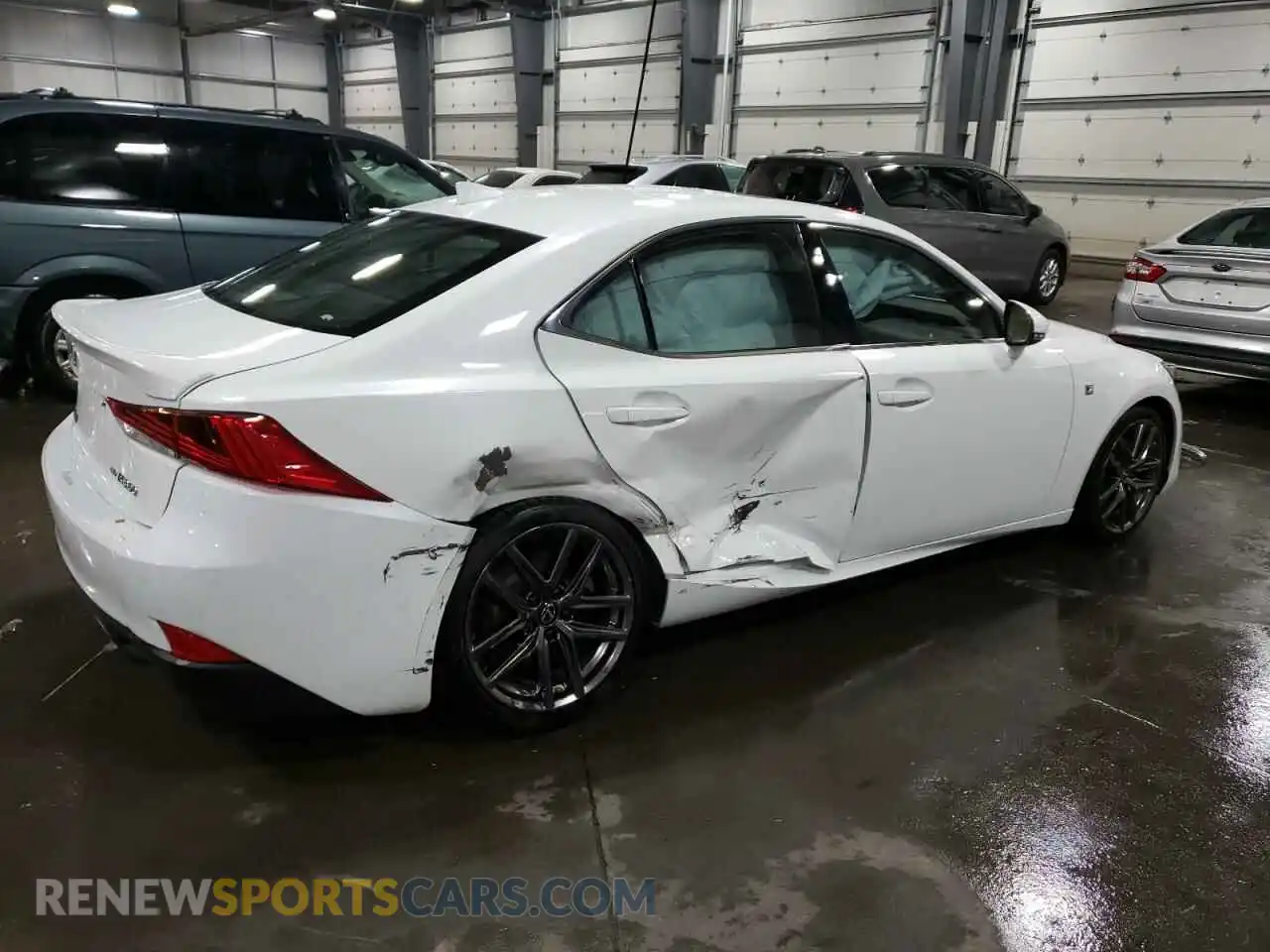 3 Photograph of a damaged car JTHC81D26K5036321 LEXUS IS 2019
