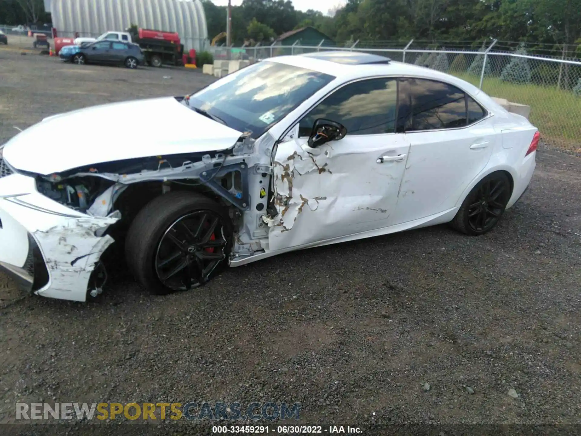 2 Photograph of a damaged car JTHC81D26K5039350 LEXUS IS 2019