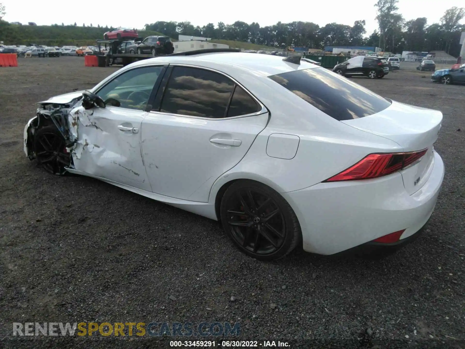 3 Photograph of a damaged car JTHC81D26K5039350 LEXUS IS 2019