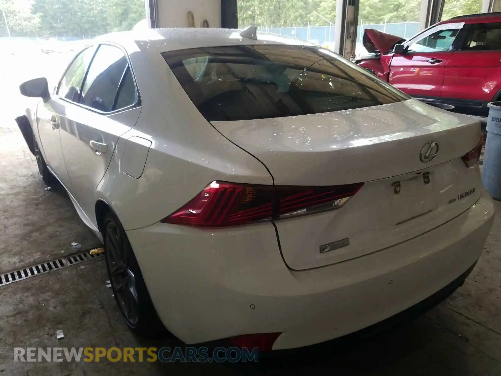 3 Photograph of a damaged car JTHC81D27K5034674 LEXUS IS 2019