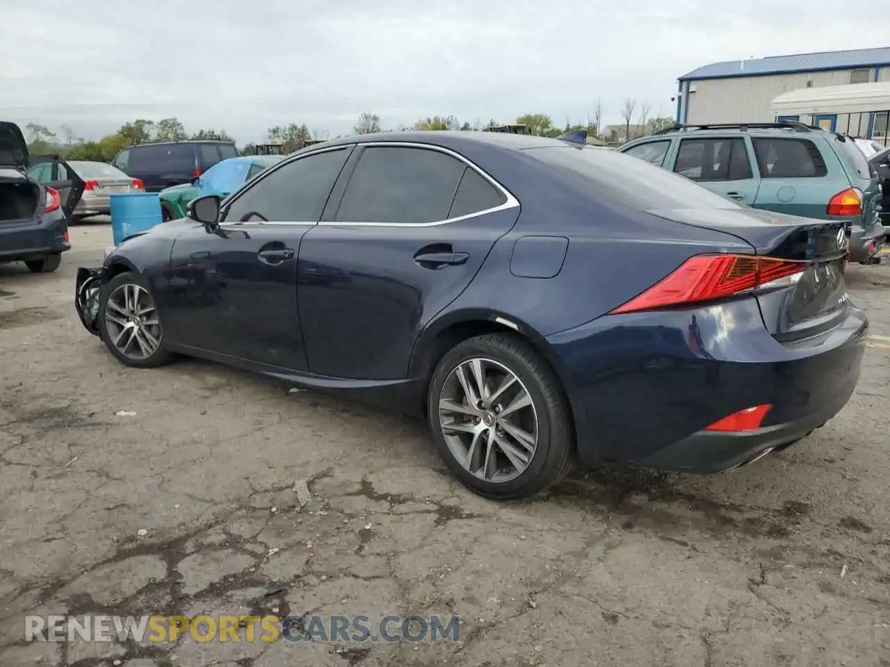 2 Photograph of a damaged car JTHC81D28K5034067 LEXUS IS 2019