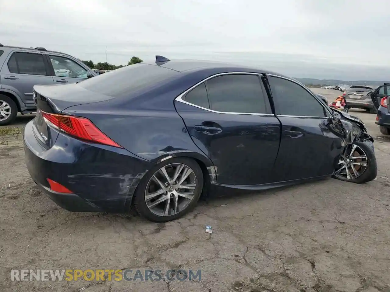 3 Photograph of a damaged car JTHC81D28K5034067 LEXUS IS 2019