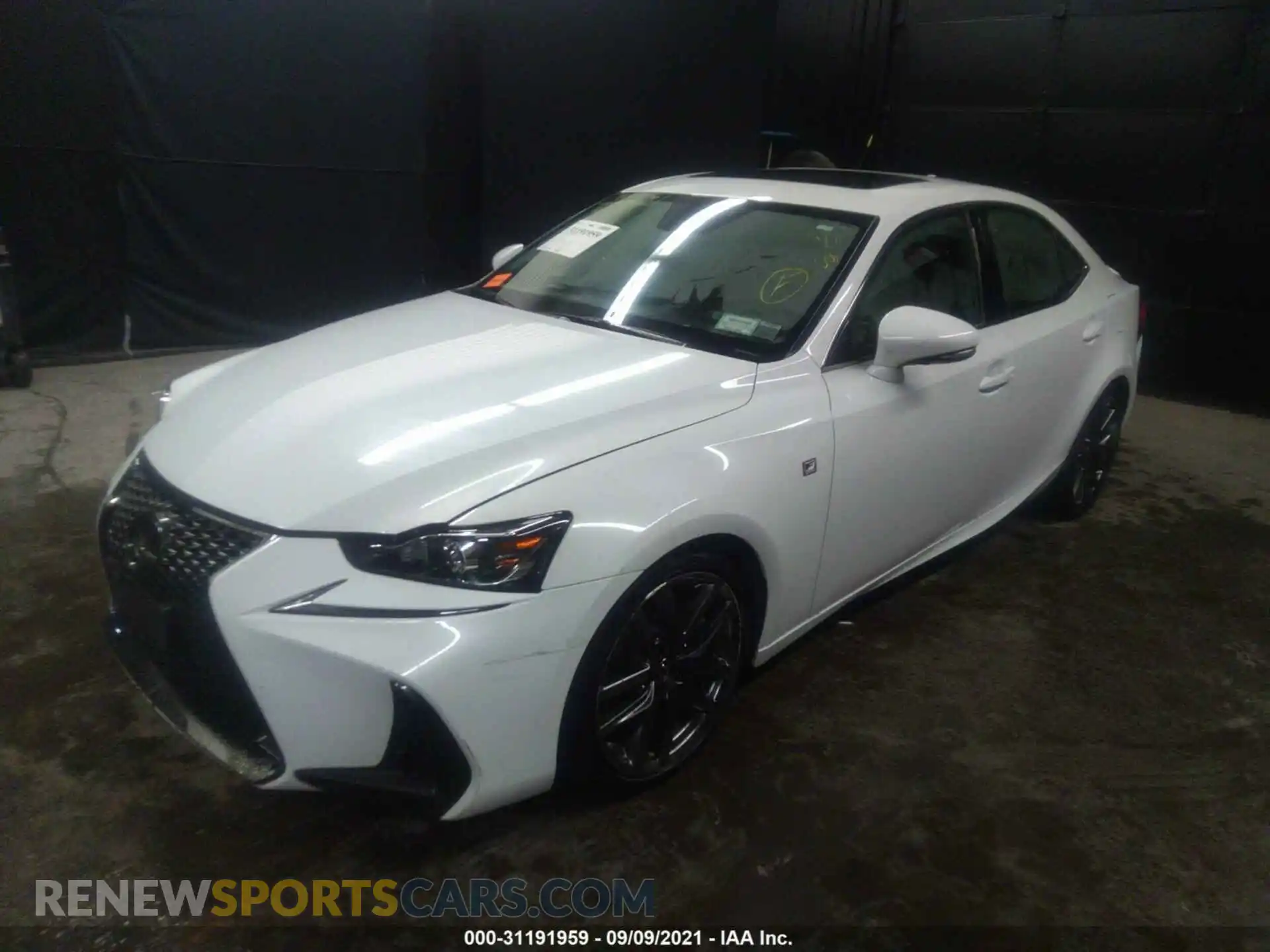 2 Photograph of a damaged car JTHC81D29K5034949 LEXUS IS 2019