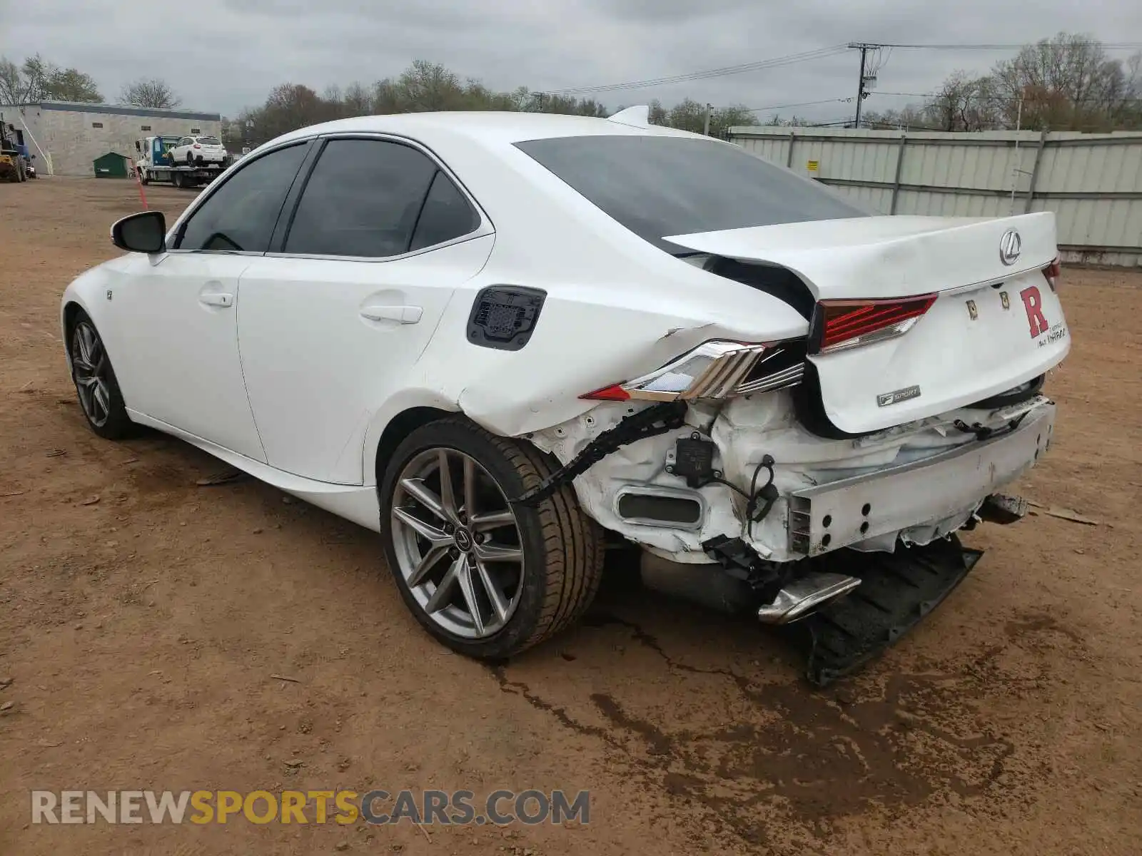 3 Photograph of a damaged car JTHC81D29K5036734 LEXUS IS 2019
