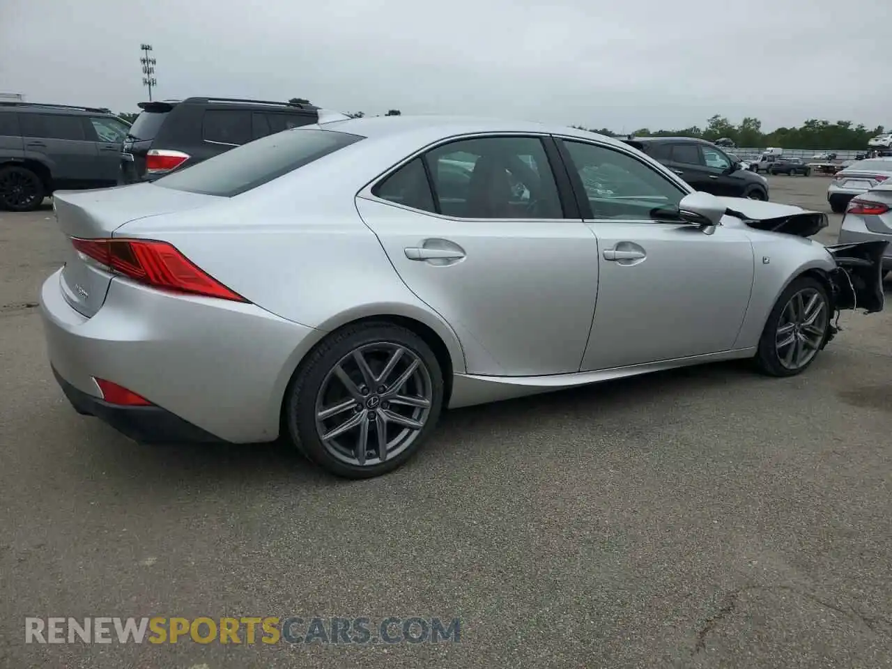 3 Photograph of a damaged car JTHC81D29K5037933 LEXUS IS 2019
