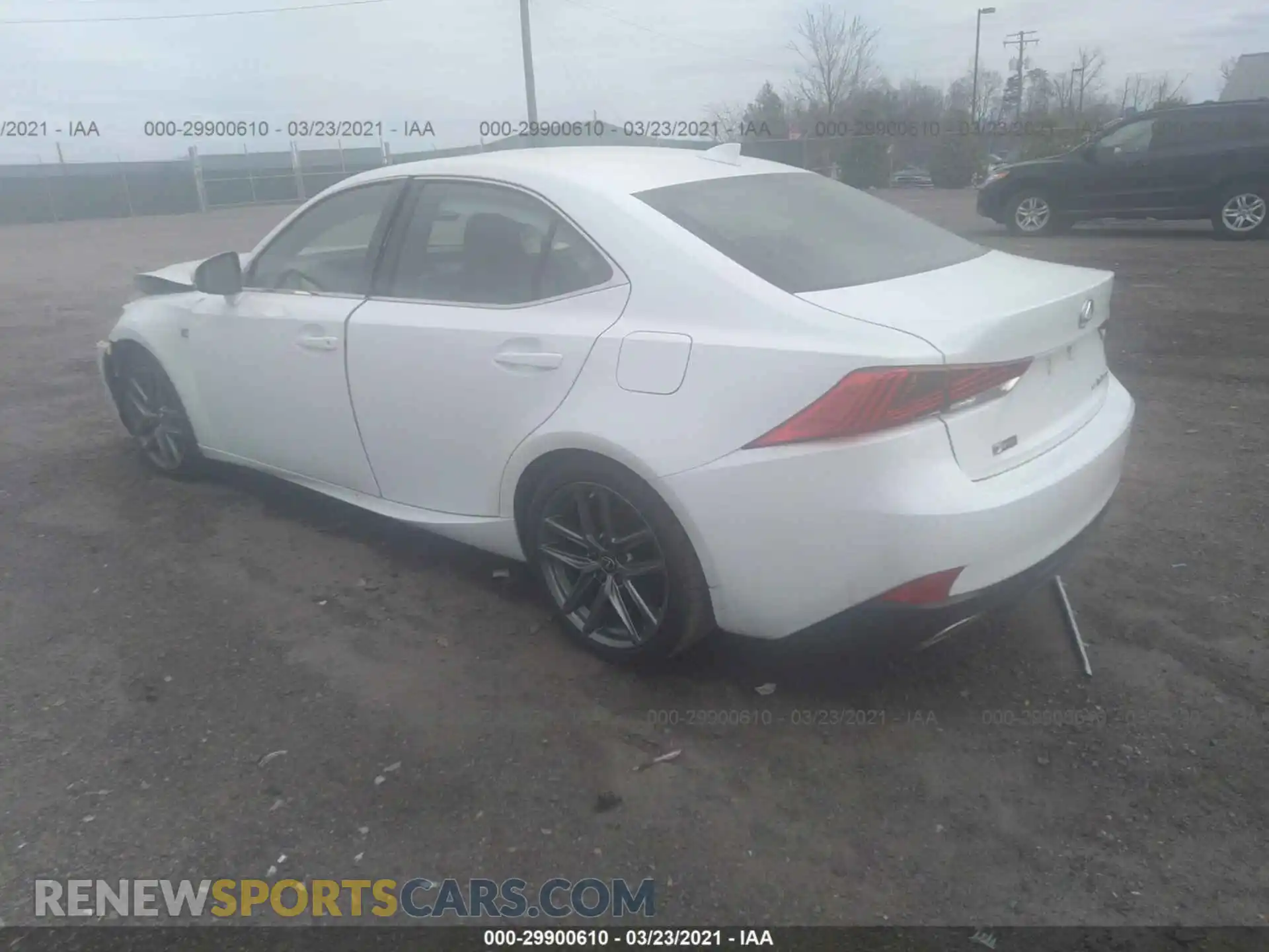 3 Photograph of a damaged car JTHC81D2XK5038508 LEXUS IS 2019